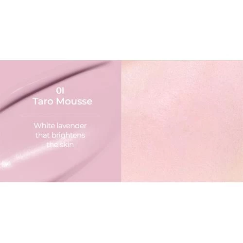 NUSE Mousse Care Fard de Obraz Lichid 01 Taro Mousse - Blush Natural cu Efect Hidratant si Antioxidant, 16 ml