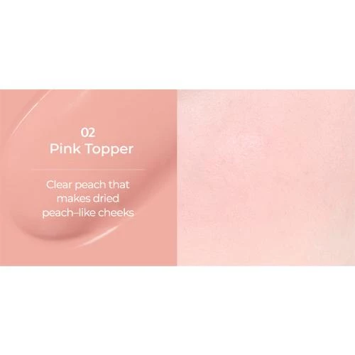 NUSE Mousse Care Fard de Obraz Lichid 02 Pink Topper - Blush Hidratant cu Niacinamida si Centella Asiatica, 16 ml