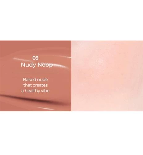 NUSE Mousse Care Fard de Obraz Lichid 03 Nudy Noop - Blush Hidratant si Regenerant pentru Luminozitate Naturala, 16 ml