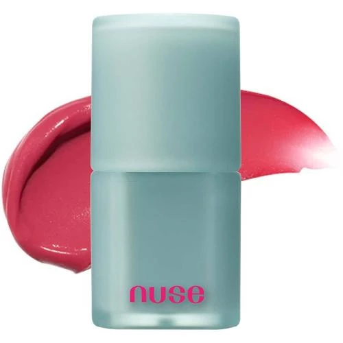 NUSE Mousse Liptual Ruj Lichid 01 Kitch Pink - Hidratare Intensa si Finisaj Mat Catifelat, 4.5 gr
