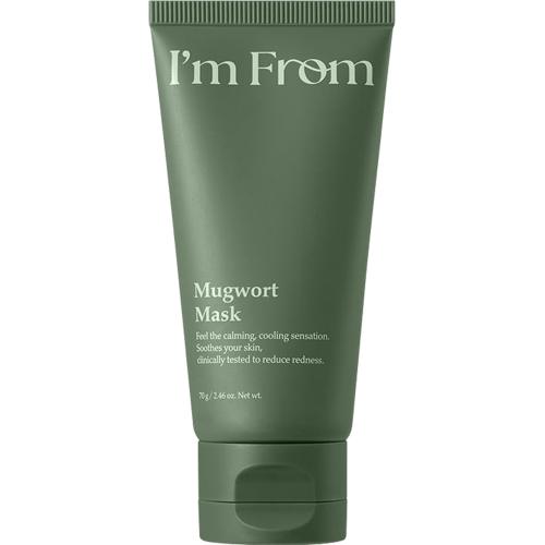 I'M FROM Mugwort Mask 70 gr - Masca de fata formulata cu mugwort si alantoina, care contribuie la calmarea disconfortului si la metinerea hidratarii pielii