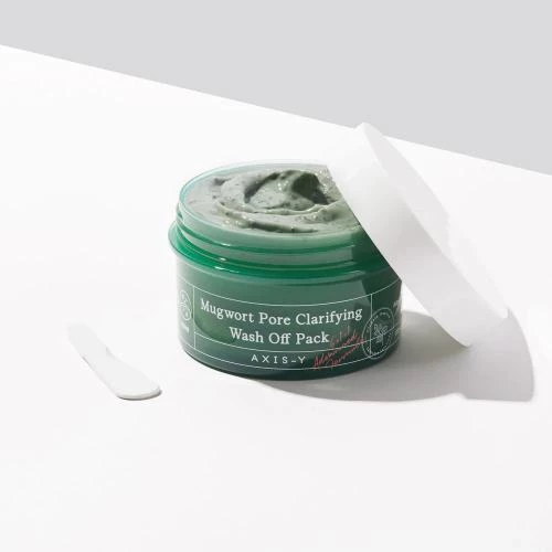 AXIS-Y 6+1+1 Masca Exfolianta pentru Fata Mugwort - Calmare, Exfoliere si Luminozitate Ten Acneic, 100 ml