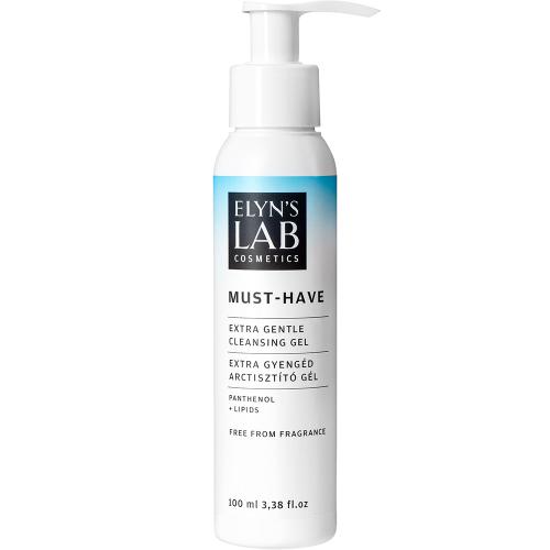 ELYN'S LAB Must-have - gel de curatare a fetei formulat cu fosfolipide si pantenol, care contribuie la indepartarea machiajului si la curatarea delicata a pielii - 100 ml