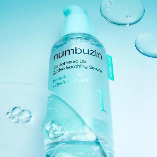 NUMBUZIN No.1 Pantothenic B5 Active Soothing Serum - ser de fata formulat cu acid pantotenic (Vitamina B5) si Zinc PCA, care contribuie la calmarea pielii si la mentinerea echilibrului sebumului - 50 ml