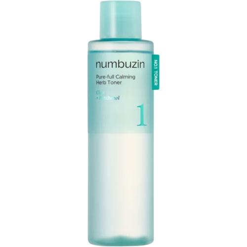 NUMBUZIN No.1 Pure-Full Toner Toner calmant pentru fata 300 ml - Calmare si hidratare ten sensibil, anti-roseata, 300 ml