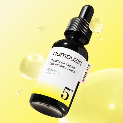 Numbuzin No.5 Ser concentrat pentru fata - Iluminator cu Vitamine pentru Stralucire si Antirid