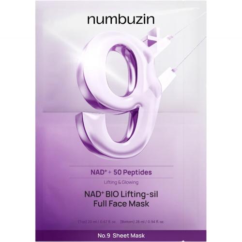 No.9 NAD Bio Lifting-sil Full Face Pach Sheet Masca de fata 28 ml