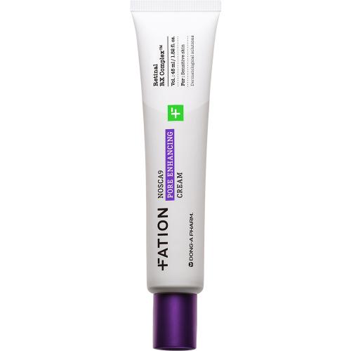 FATION Nosca9 Trouble Pore Enhancing Cream, 45 ml - Crema de fata formulata cu retinal si PDRN, care contribuie la diminuarea aspectului porilor dilatati si la metinerea fermitatii pielii