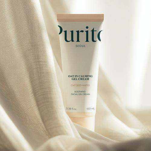 PURITO Oat-In crema-gel calmanta pentru fata Gel de fata - hidratare intensa si calmare ten sensibil, 100 ml