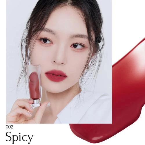 Muzigae Mansion Objet Water 002 Spicy – Nuanțator vegan pentru buze, 6 ml