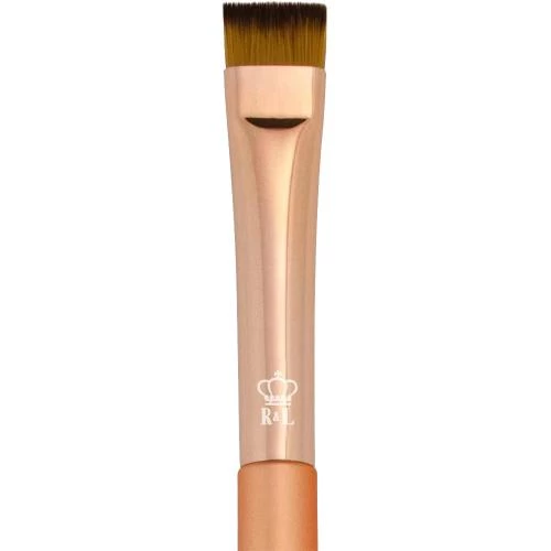 ROYAL AND LANGNICKEL Omnia Rose Gold Pensula Flat Definer pentru linii fine Precizie 101 - Aplicare eyeliner si concealer cu definire profesionala, 10 g