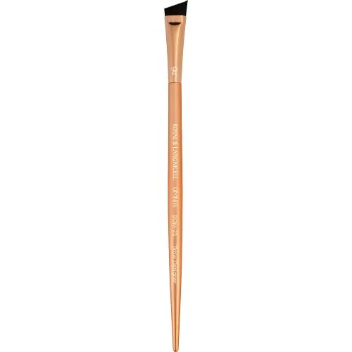 ROYAL AND LANGNICKEL Omnia Pensula pentru aplicarea fardului de sprancene Rose Gold - Definire Precisa si Contur Profesionist, 1 buc