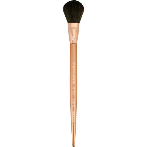 ROYAL AND LANGNICKEL Omnia Rose Gold Pensula pentru aplicarea iluminatorului Rose Glow - Pensula machiaj pentru stralucire si definire precisa, 1 buc