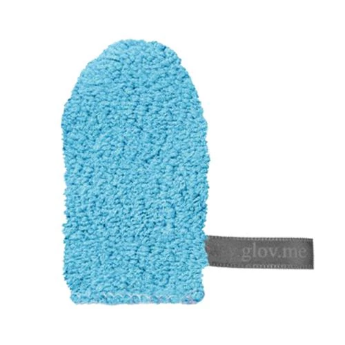 GLOV Quick Treat Manusa pentru demachiere Albastru - Corectare Machiaj Rapida si Usoara, 8 cm