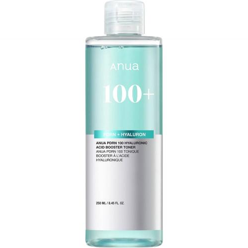 ANUA PDRN 100 Hyaluronic Acid Booster Toner 250 ml - Toner de fata formulat cu PDRN si acid hialuronic, care contribuie la hidratarea pielii si la mentinerea luminozitatii tenului