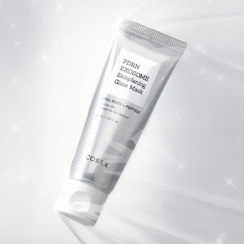 COSRX PDRN Exosome Skinplaning Glaze Mask, 50 ml - masca de fata formulata cu PDRN si niacinamida, care contribuie la hidratarea pielii si la mentinerea confortului cutanat