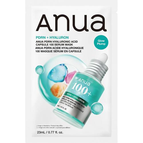 PDRN Hyaluronic Acid Capsule 100 Serum Mask Masca de fata hidratanta si iluminatoare 23 ml