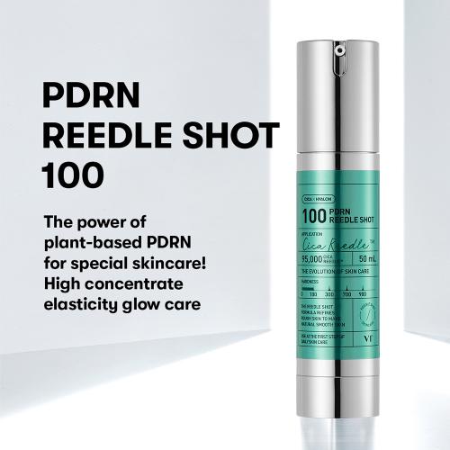 VT COSMETICS PDRN Reedle Shot 100 ser de fata - hidratare si luminozitate, 50 ml