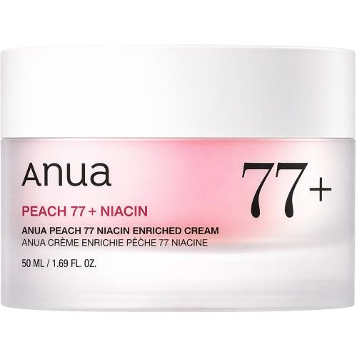 ANUA Peach 77 Crema de fata pentru fermitate si hidratare - cu niacinamida si ceramide, 50 ml