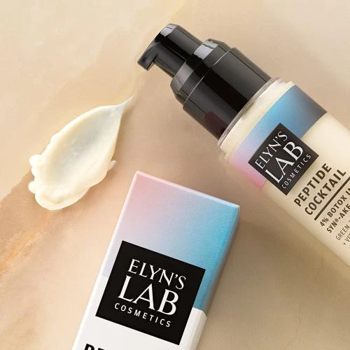 ELYN'S LAB Peptide Cocktail Crema pentru Fata 4% Syn-Ake - Fermitate si Hidratare Antirid, 50 ml