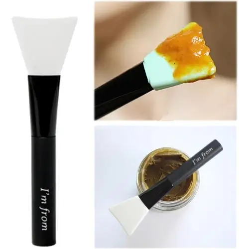 Spatula de silicon pentru aplicarea produselor de ingrijire personala