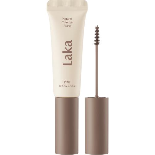 LAKA Pixi Brow Cara - gel de sprancene formulata cu pigmenti de culoare Peanut Brown si polimeri de fixare, care contribuie la nuantarea sprancenelor si la metinerea formei - 8 gr - 01 Peanut Brown
