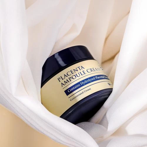 Mizon Placenta Ampoule Crema pentru fata - Iluminare, Hidratare si Antirid Intensiv, 50ml