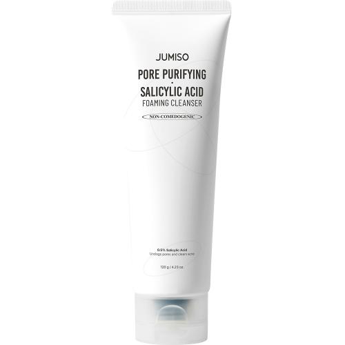 JUMISO Pore Purifying Foaming Cleanser Renew Spuma de Curatare cu Acid Salicilic 0.5% - Anti Puncte Negre si Porii Dilatati, 120 ml