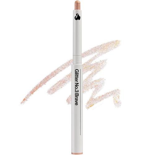 UNLEASHIA Pretty Easy Glitter Stick fard de pleoape No. 3 Brave - rezistenta si hidratare, 0.7 gr