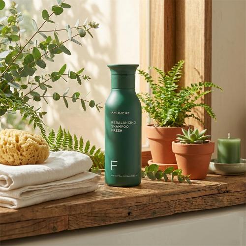 AYUNCHE Rebalancing Shampoo Fresh Sampon - prospetime si curatare, 200 gr