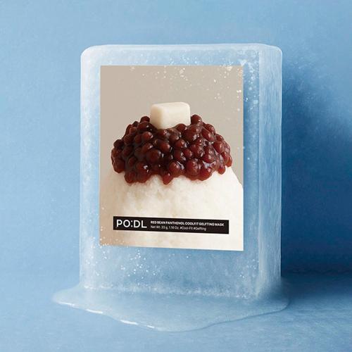 Red Bean Panthenol Coolfit Gelfting Sheet Mask Masca de fata 33 gr