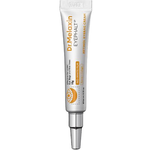 Dr. Melaxin Eyephalt Retinol Eyebag Cream - crema contur ochi cu efect de lifting si fermitate, formulata cu retinol lipozomal, cafeina, colagen si EGF, care contribuie la reducerea pungilor de sub ochi si netezesc ridurile - 10 g