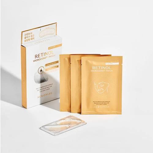 Retinol Microcone Patch Slim Type Plasturi anti-rid cu micro-conuri 6 buc