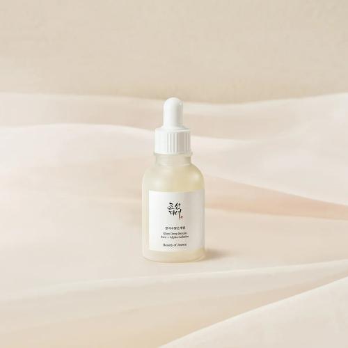 BEAUTY OF JOSEON Rice + Alpha Arbutin Glow Deep - ser de fata formulat cu orez si alpha arbutin, care contribuie la luminozitatea pielii si la estomparea petelor pigmentare - 60 ml