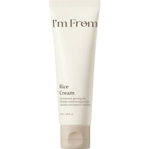 I'M FROM Rice Cream - crema de fata formulata cu ceramida din tarate de orez si acizi grasi, care contribuie la sustinerea barierei cutanate si la metinerea nivelului de hidratare - 50 gr