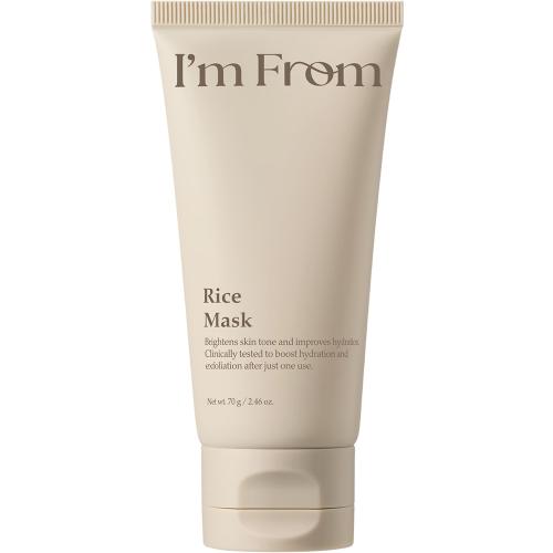 I'M FROM Rice Mask 70 gr - Masca de fata formulata cu orez Yeoju, care contribuie la indepartarea celulelor moarte si la mentinerea hidratarii pielii