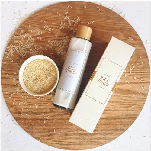 I'M FROM Rice Toner Toner de fata 150 ml - Toner hidratant cu extract de orez pentru luminozitate si elasticitate, 150 ml