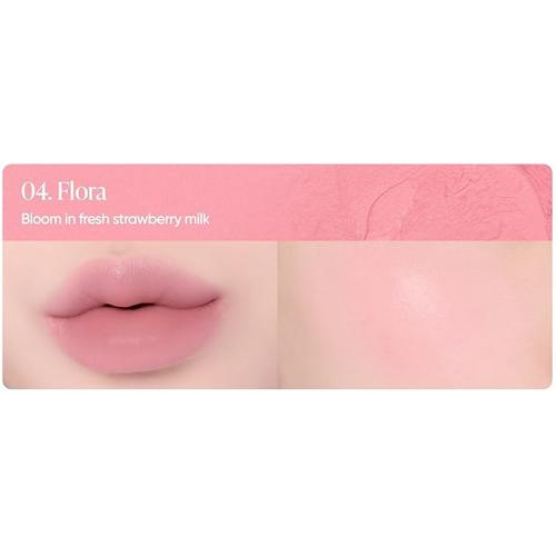 Romantic Blush Lip and Cheek Nuantator pentru buze 04 Flora 3.7 gr