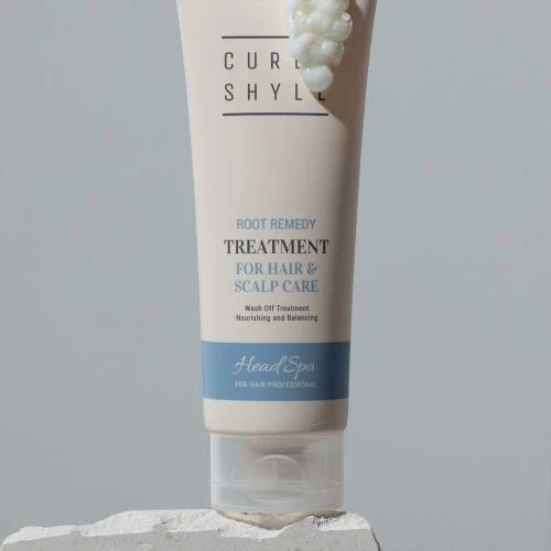CURLY SHYLL Root Remedy Masca pentru scalp si par Fortifianta - Anticadere si Hidratare intensa, 250 ml
