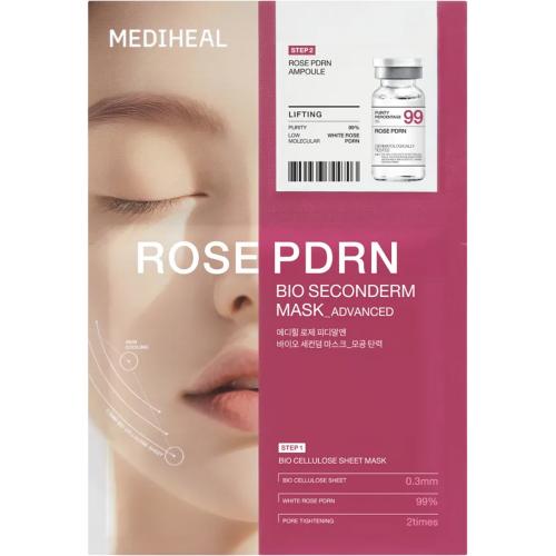 Rose PDRN Bio Seconderm Mask Lifting Masca de fata 25 ml