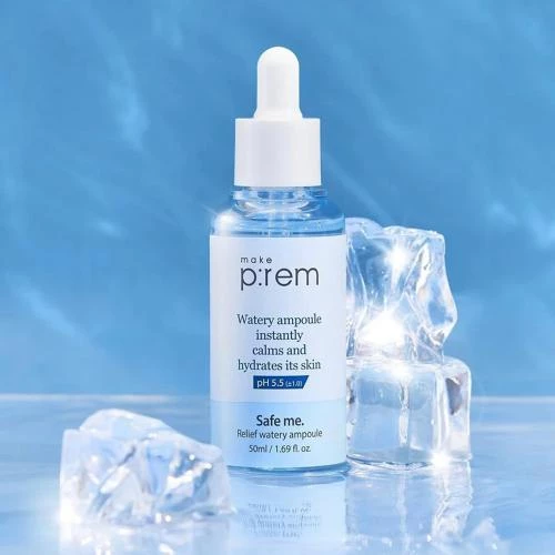 Safe Me. Relief Watery Serum Ser de fata Watery Ampoule 50 ml