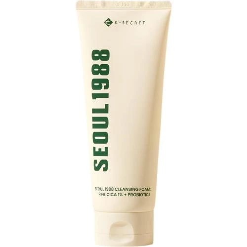 KSECRET Seoul 1988 Spuma de Curatare Pine Cica - Curatare Profunda si Calmanta anti-acnee cu Probiotice, 150 ml