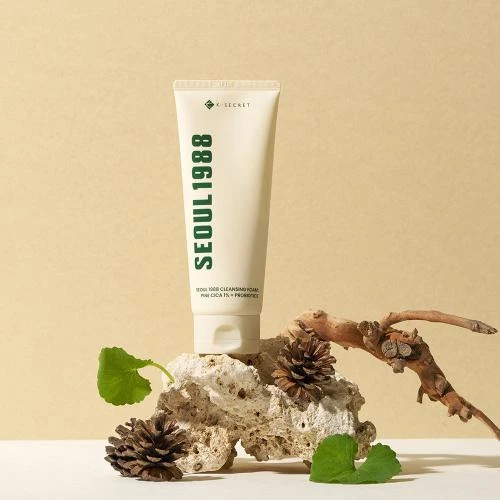 KSECRET Seoul 1988 Spuma de Curatare Pine Cica - Curatare Profunda si Calmanta anti-acnee cu Probiotice, 150 ml