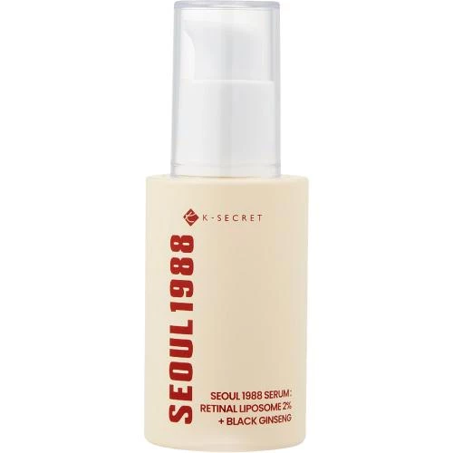 KSECRET Seoul 1988 Ser facial cu retinal si ginseng negru - Fermitate, anti-aging si luminozitate intensa, 30 ml