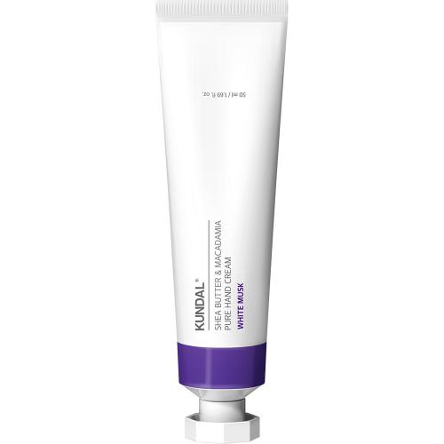 Shea Butter & Macadamia Pure Hand Cream Crema de maini White Musk 50 ml