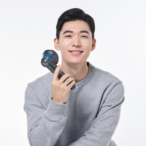 POSEION BT100 Premium Korean Revitalizing Shower Head, Dark Gray — cap de dus cu filtru de apa si sistem magnetic-ionizant, care contribuie la combaterea efectelor apei dure asupra pielii si parului si la reducerea consumului de apa