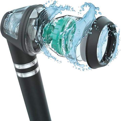 POSEION BT100 Premium Korean Revitalizing Shower Head, Dark Gray — cap de dus cu filtru de apa si sistem magnetic-ionizant, care contribuie la combaterea efectelor apei dure asupra pielii si parului si la reducerea consumului de apa