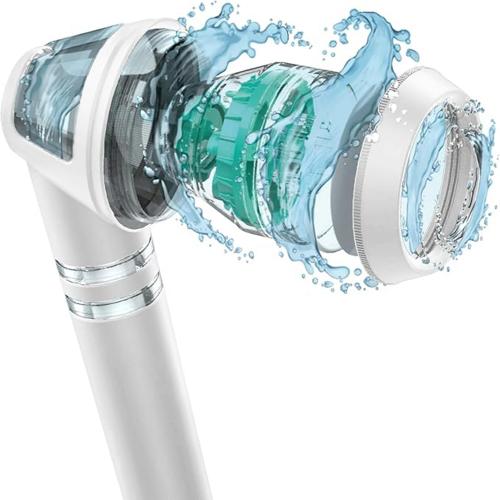 POSEION Shower Head BT100 SW, Snow White - cap de dus magnetizant care contribuie la filtrarea impuritatilor din apa de dus si la metinerea confortului pielii si scalpului