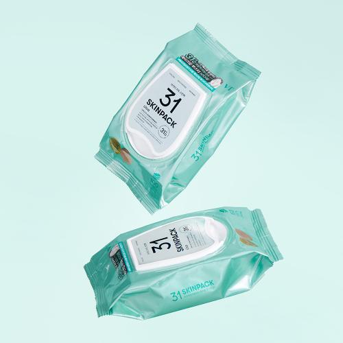 VT COSMETICS Skin Pack Sheet Mask Cica masca de fata - hidratare si calmare, 100 buc