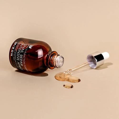 Mizon Snail Repair Ser Intensiv pentru Fata - Regenerare, Hidratare si Luminozitate Glass Skin, 30 ml